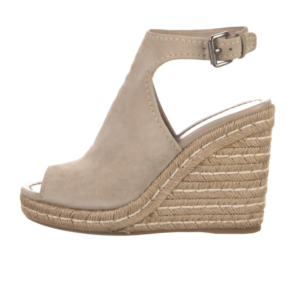 Prada suede wedges